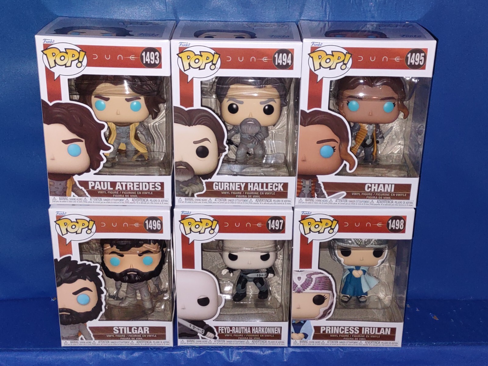 FUNKO POP!  DUNE デューン砂の惑星　2セット DUNE 2 FUNKO POP VINYL FIGURES PAUL CHANI STILGAR IRULAN