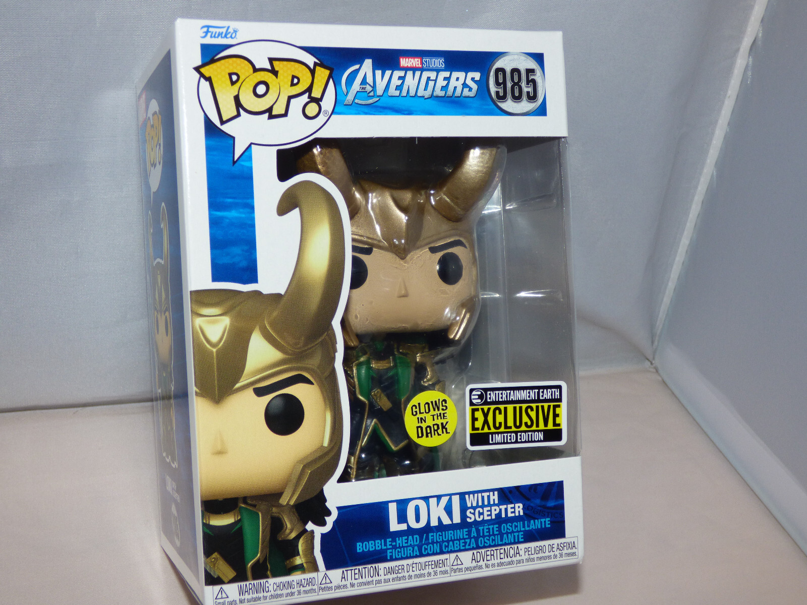 Funko Pop! Vinyl Figure - Marvel #985 - Loki (with Scepter Funko Pop! Vinyl Figure - Marvel #985 - Loki (with Scepter