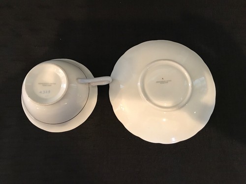 Grosvenor Bone China Teacup and Saucer , England