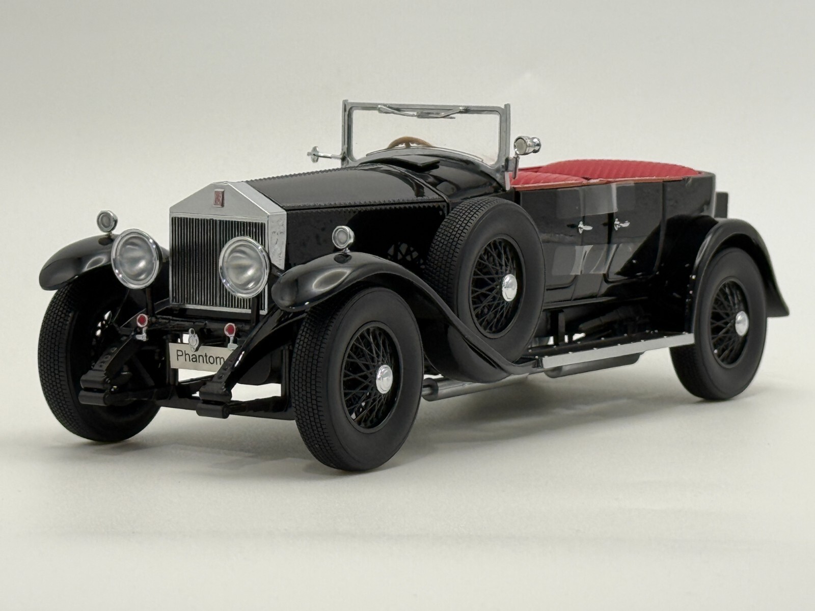 KYOSHO 1:18 Rolls-Royce Phantom I Black 1927 08931BK Diecast