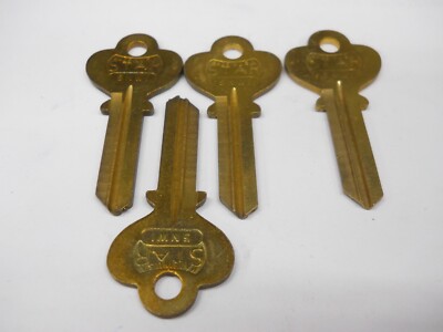 Star 5NW1 Key Blank Fits Norwalk 1017B N3 Lot of 4