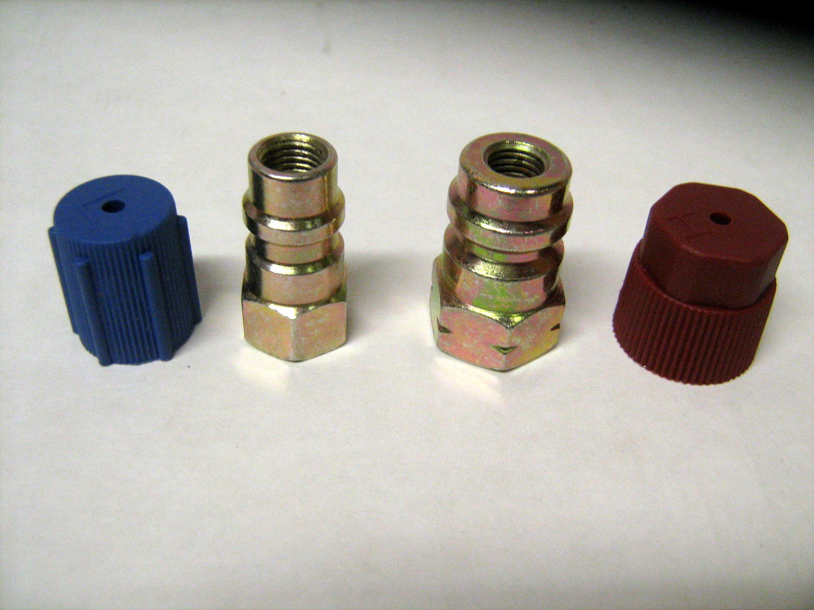 R-12 to R-134A STEEL RETROFIT ADAPTER FITTING KIT 1/4
