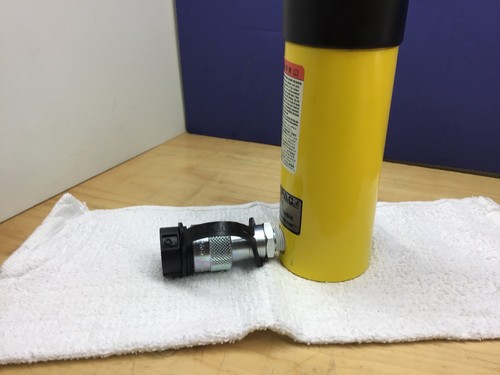 ENERPAC RC-154 Hydraulic Cylinder NICE! 15 tons, 4in. Stroke ???? Made