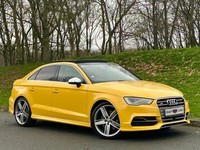 2015 Audi S3 2.0 TFSI Saloon Yellow - Pan Roof - Low Mileage IMMACULATE Example 