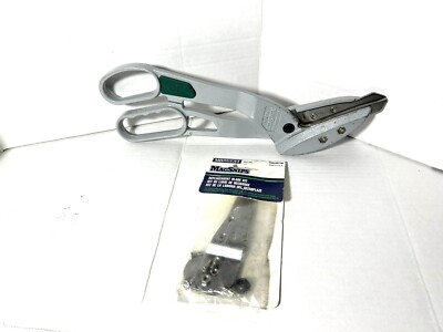 Midwest Magsnips. Offset Green Right Cut. W/extra Replaceable Blades.