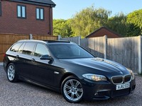 2012 BMW 5 SERIES 520d M Sport 5dr Step Auto [Start Stop] Leather Panroof NAV