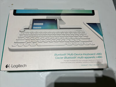 New Logitech Multi-Device Keyboard K480 Clavier Bluetooth Multi-appareils