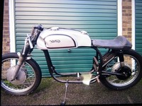 Norton Dominator feather bed frame , rolling chassis , project , 