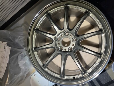 Work Emotion ZR10 Titanium Lip Cut Zr10 18x9.5 +38 5x114.3 (single Wheel)