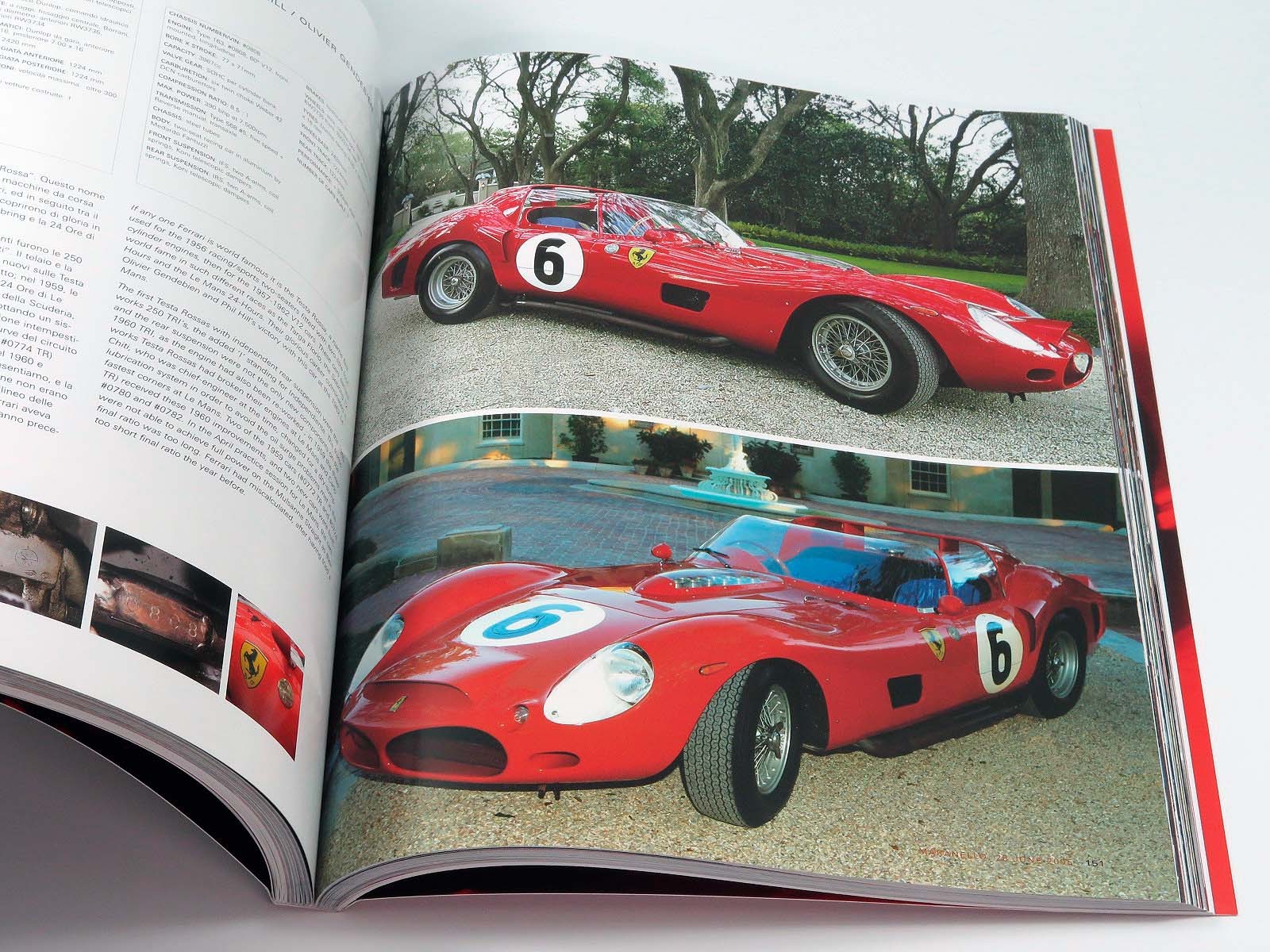 Ferrari Sotheby's Auction Catalog Brochure - Maranello Italy - 28 June 2005