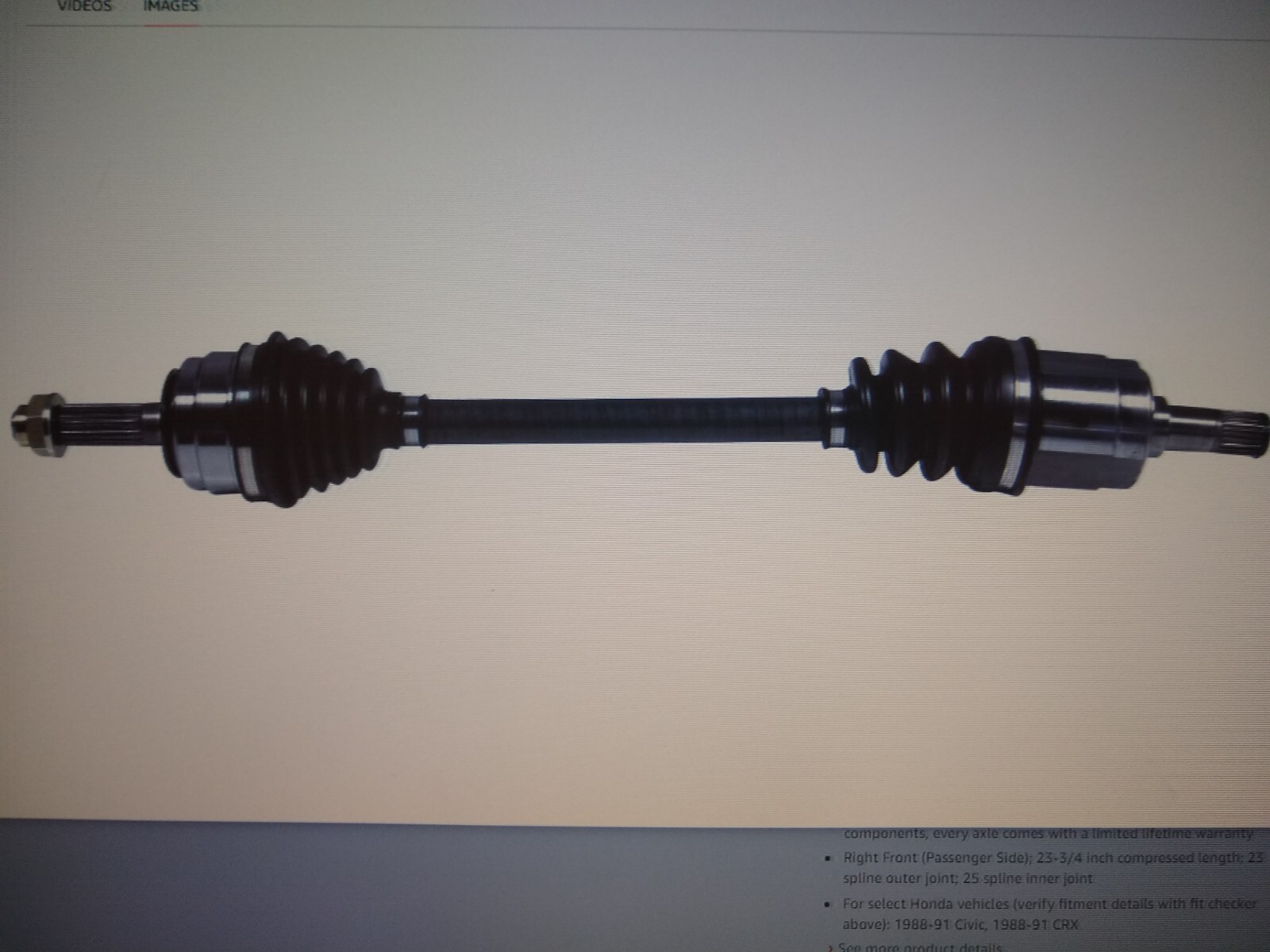豪華で新しい GSP: NCV36038 Front Right - Assembly Shaft Axle CV - レディースウェア
