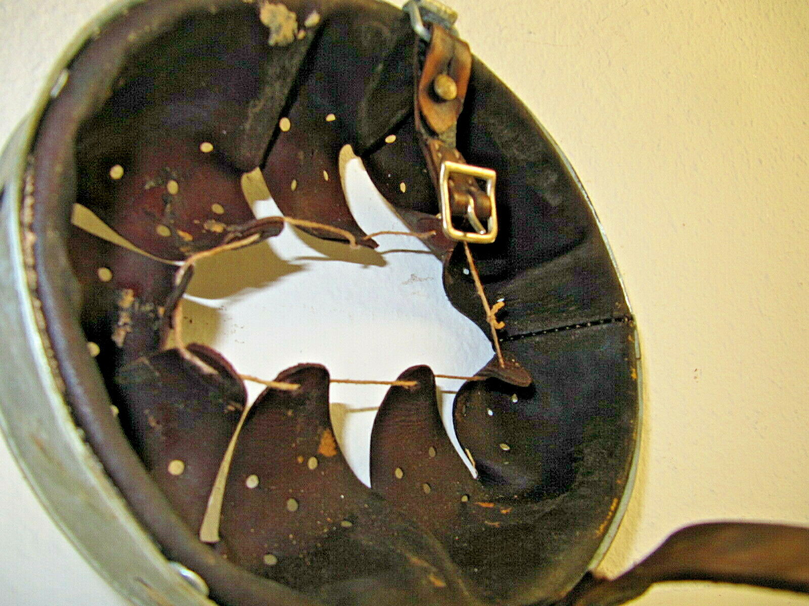 Helm Futter M35 / 43 top-Ersatzteil  deko, Copy, Nachbau mit Kinnriemen