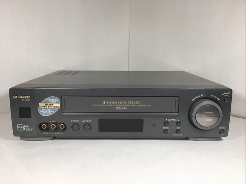 Sharp VC-H976 VCR VHS Hi Fi Stereo Recorder No Remote Good