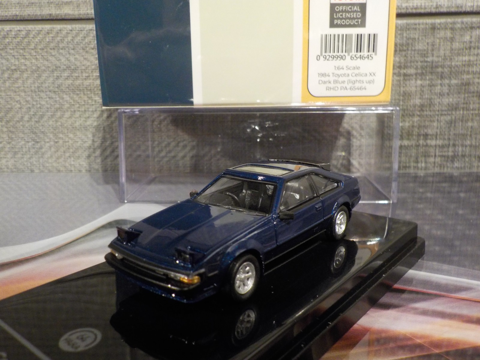 Paragon 1/64 Toyota Celica XX/Celica Supra 1984 Dark Blue