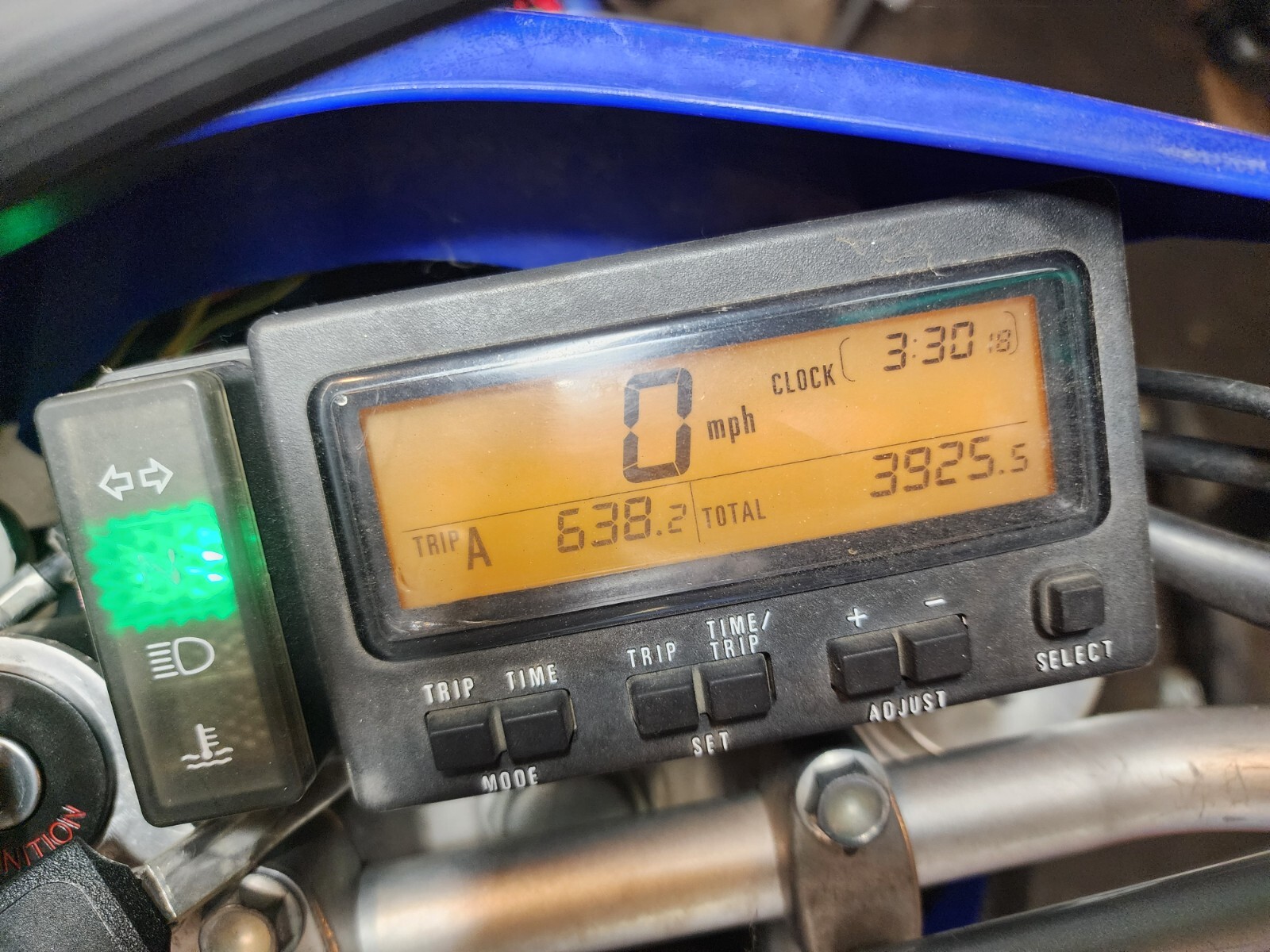 dr-z400s メーター　動作未確認　34100-29f31-000 DR-Z400SM(SK44A-103) メーター動作確認 スピードメーター 時刻