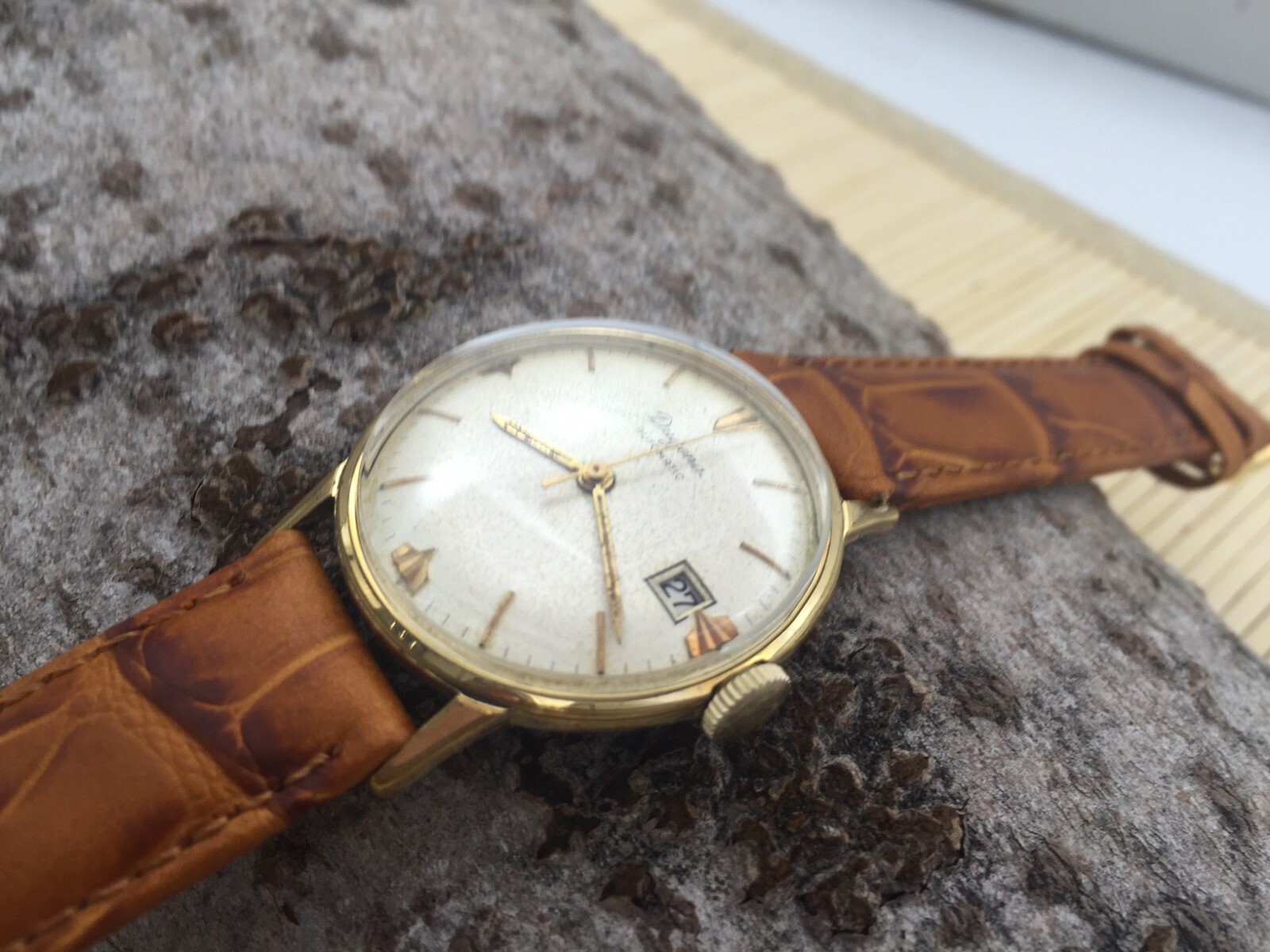 DUGENA automatic watch, Germany NOS, 40 years old, 33mm - very good ...