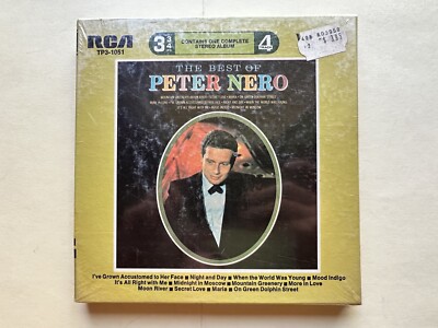 The Best Of Peter Nero (1965) 7'' Cine Reel-To-Reel 3 ¾ ips 4-Track Stereo SEALED
