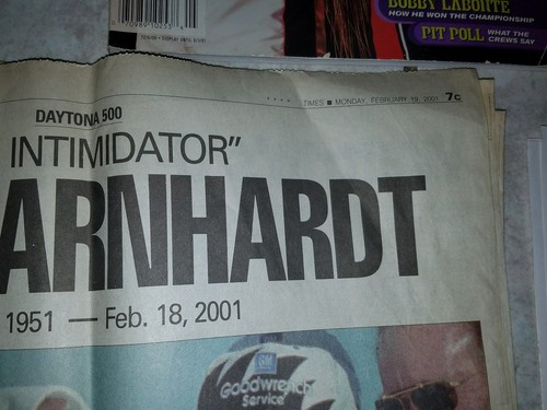 MASSIVE NASCAR MEMORABILIA LOT MOSTLY DALE EARNHARDT SR SOME JR