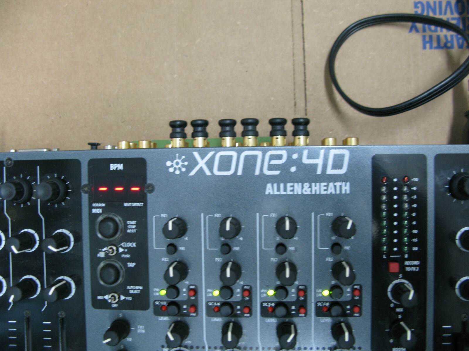 Allen & Heath XONE: 4D Professional DJ Mixer Audio Interface DJ Controller