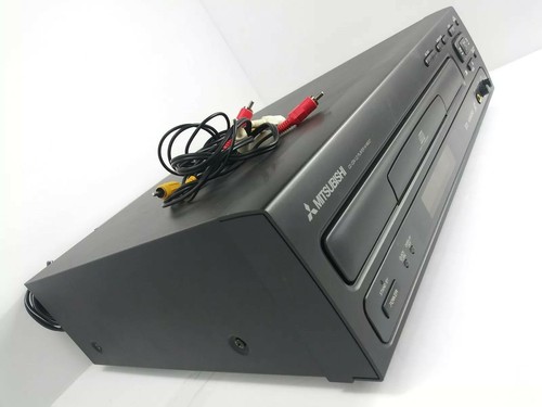 Mitsubishi CD CDV LD Laser Disc Player M-V6027 Tested Works