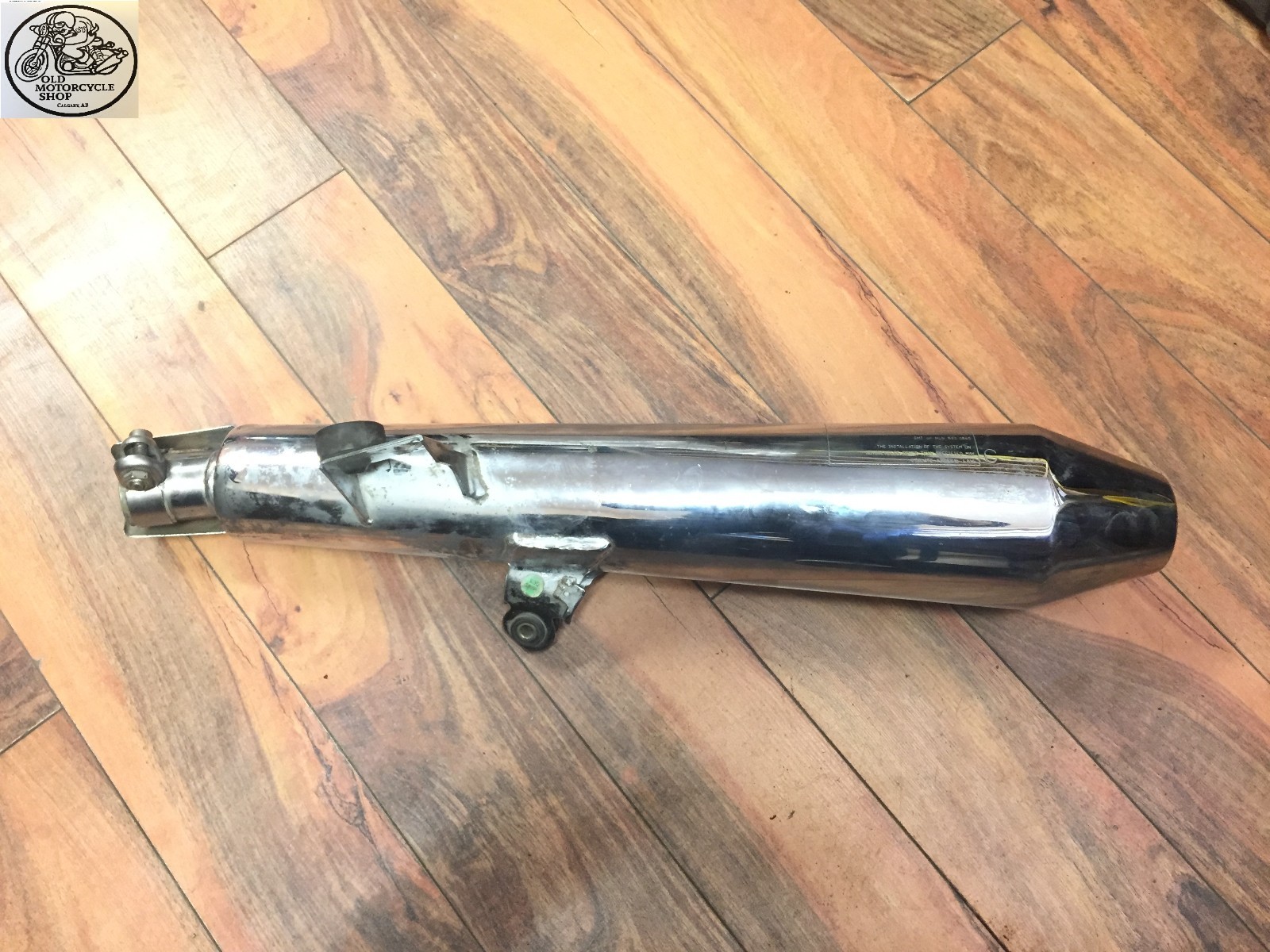 TRIUMPH THRUXTON 900 MUFFLER LEFT SIDE EXHAUST PIPE ORIGINAL