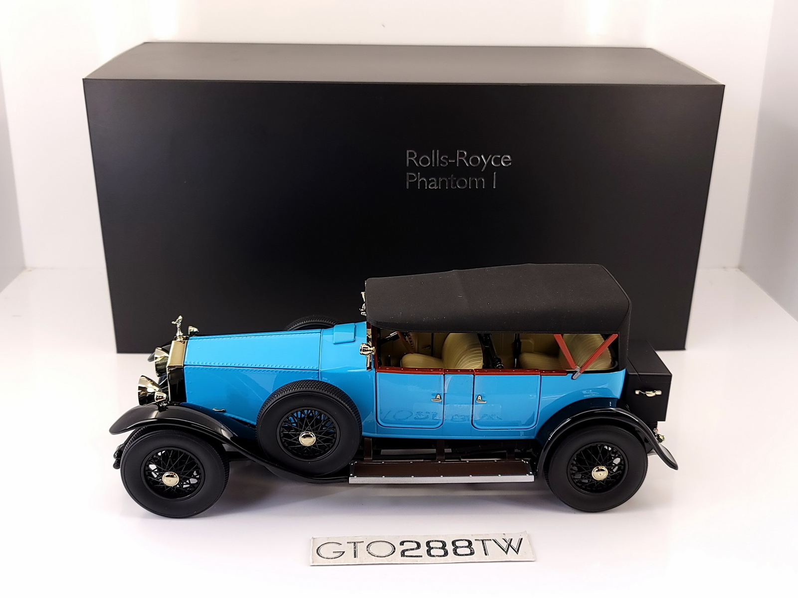 1/18 ROLLS ROYCE PHANTOM Ⅷ Kyosho 1:18 Rolls Royce Phantom Drophead Coupe platinum