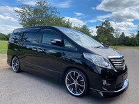 2009 Toyota Alphard 240S 2.4 Petrol 7 Seats MPV Black 5dr Petrol