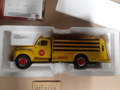 Coca-Cola 1951 Ford Bottler's Truck 1st Limited Edition Die Cast 1:34 Scale NEW