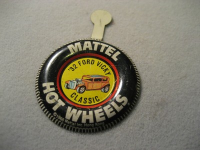 Vintage Hot Wheels Redlines Badge 32 Ford Vicky Classic With Tab