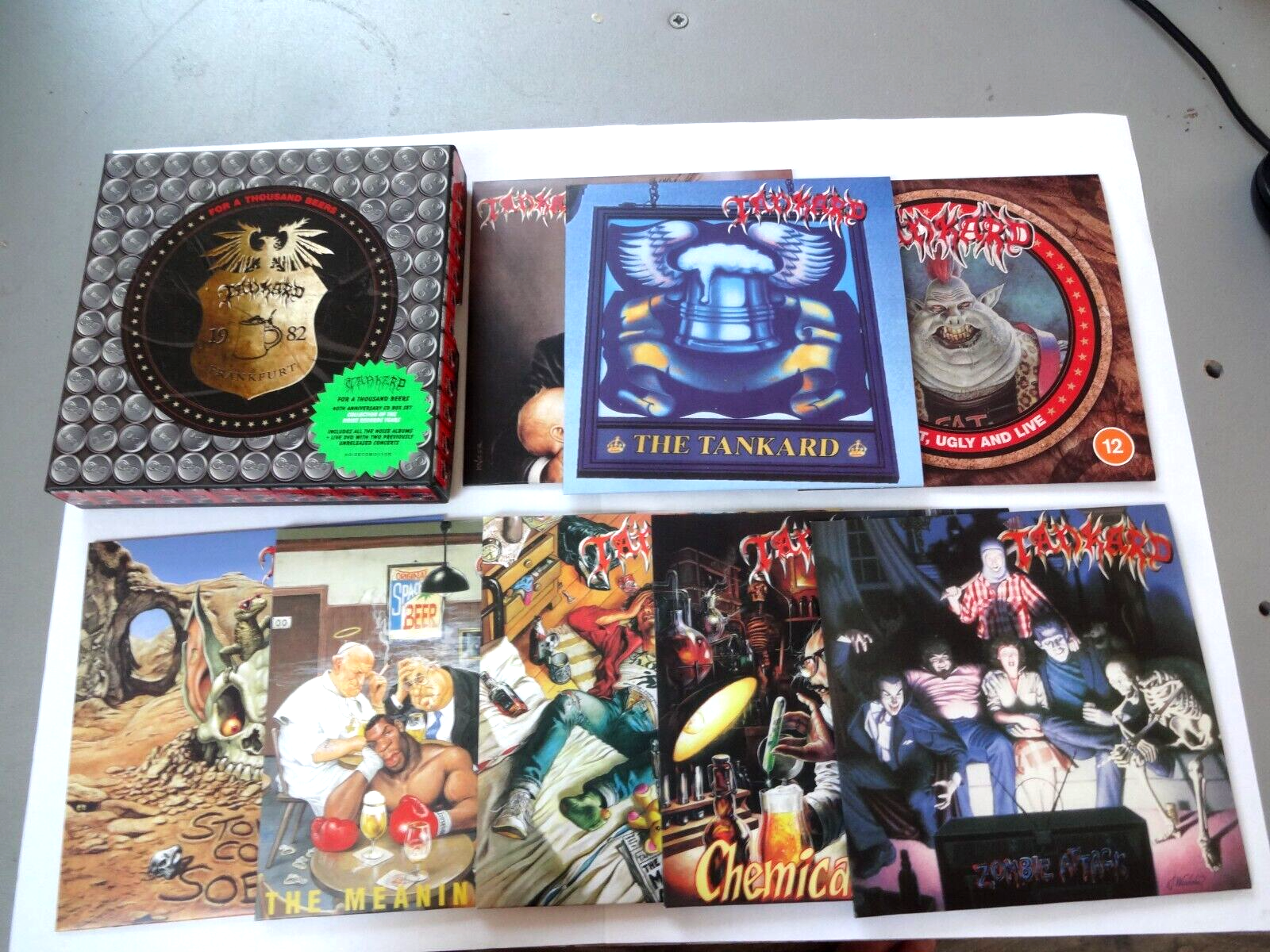 洋楽 TANKARD FOR A THOUSAND BEERS 7CD+DVD BOX Tankard For A Thousand Beers 7CD/DVD Box Set NEW SEALED