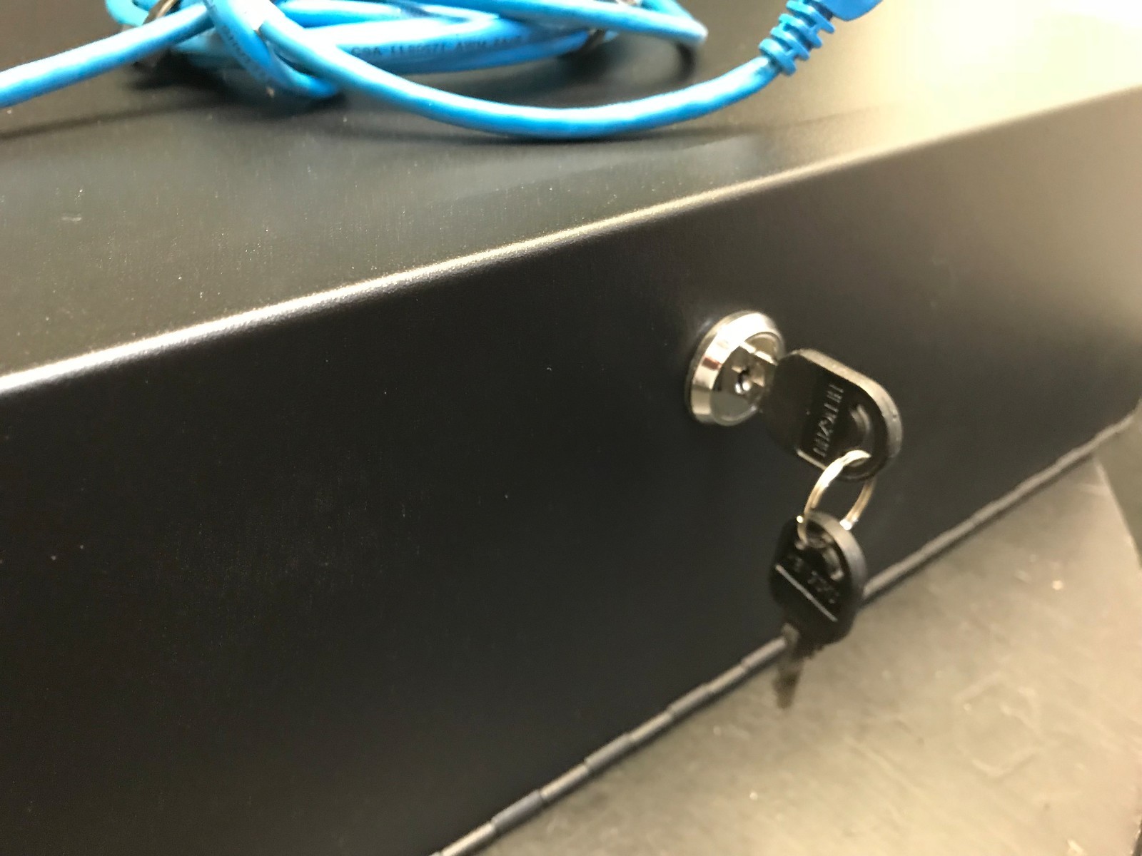 Heavy Duty DVR Security Lockbox LX w/ Fan & Cam Lock #S