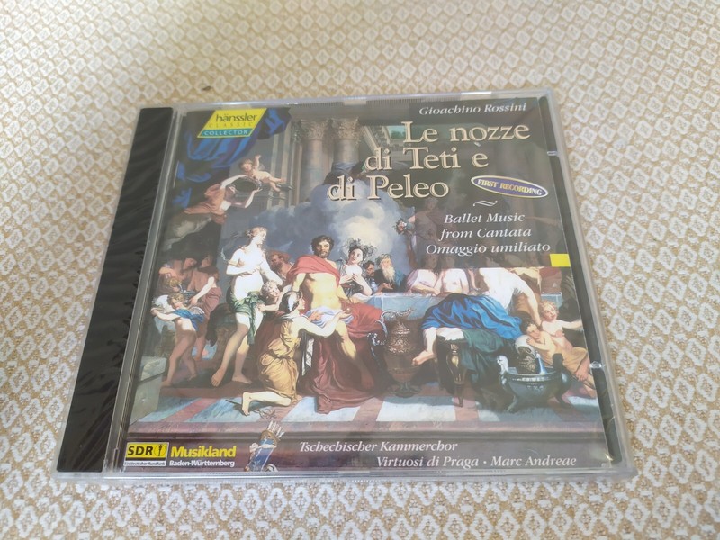 Rossini : Le Nozze Di Teti E Di Peleo - Ballet Music - Andreae - Cd HÃ¤Nssler New