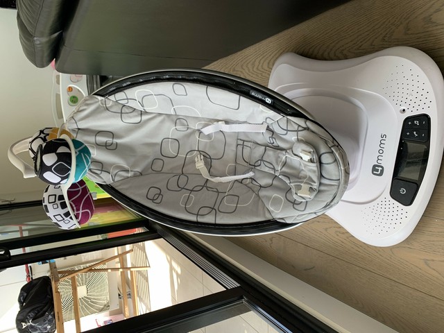 mamaroo silver plush