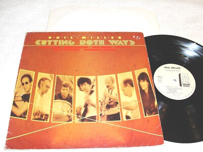 Phil Miller ''Cutting Both Ways'' 1987 Jaa-Art Rock LP, Nice NM-!, Made in France