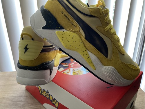 Pre-owned Puma Size 9.5 -  Rs-x X Pokemon Pikachu 2022 In Multicolor