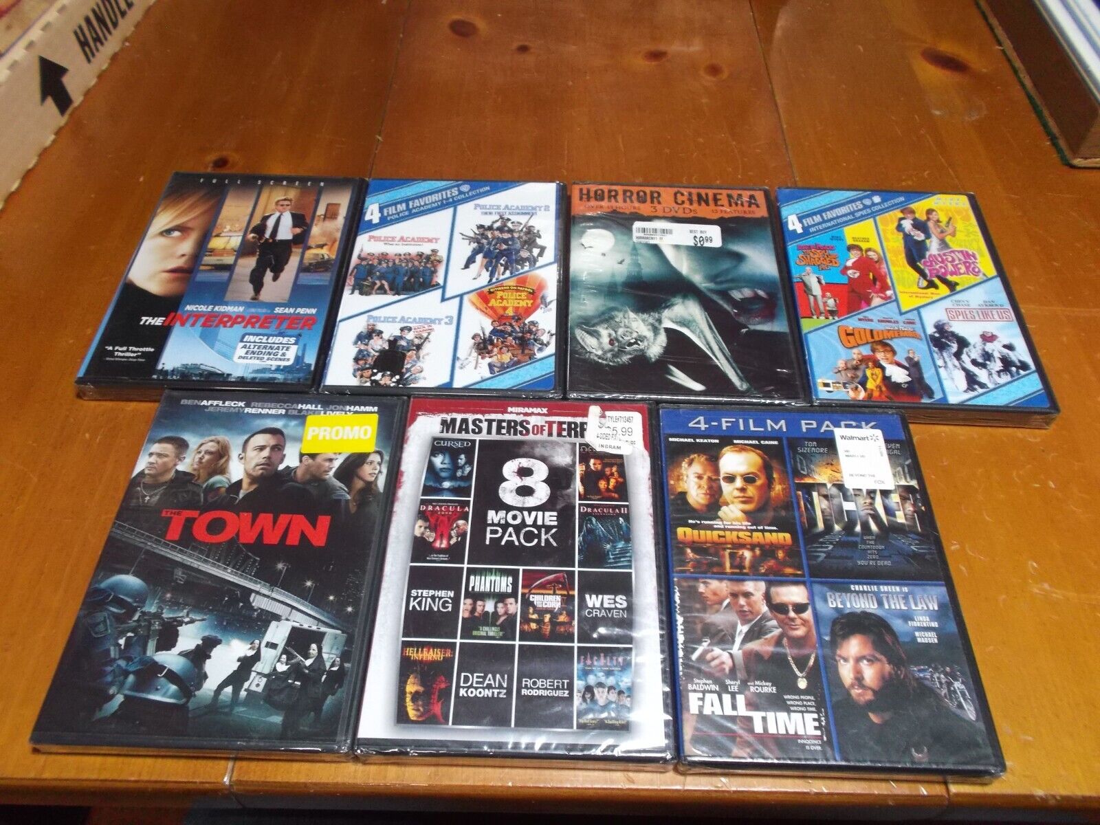 DVD Lot Of 25 Brand New Sealed Total of 25 Movies DVD Lot Of 25 Brand New Sealed Total of 25 Movies