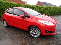 2014 Ford Fiesta 1.0T EcoBoost Titanium Euro 5 (s/s) 5dr HATCHBACK Petrol Manual