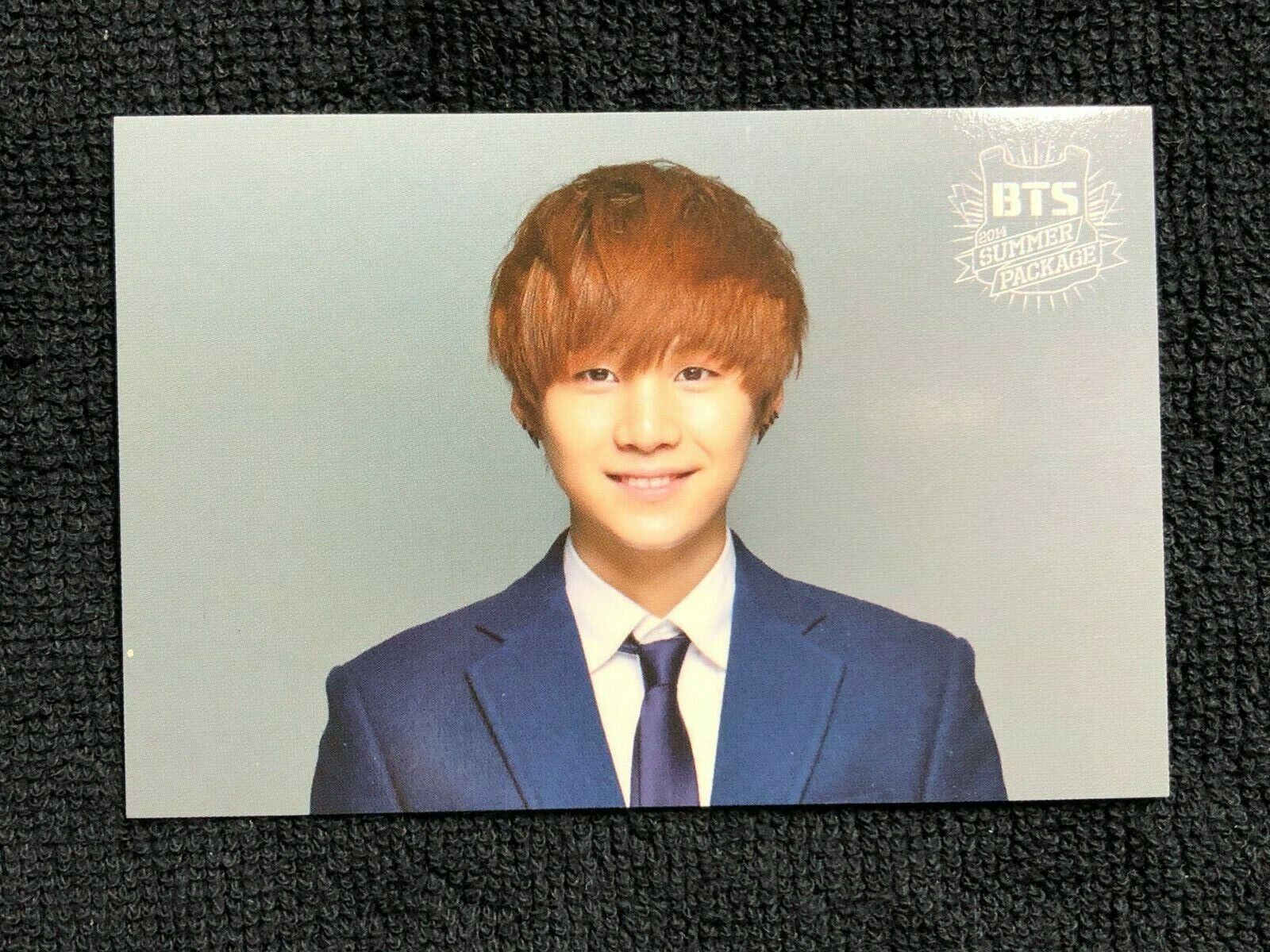 BTS Official 2014 Summer Package Official Photo Card ( SUGA ) BTS Official 2014 Summer Package Official Photo Card ( SUGA )