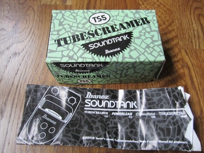 Vintage Ibanez TS5 Tubescreamer Soundtank Overdrive Guitar Effect Pedal  TS-5