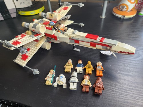 Vintage Lego 6212 Star Wars X-Wing Fighter Complete with Minifigures 2006 |  eBay