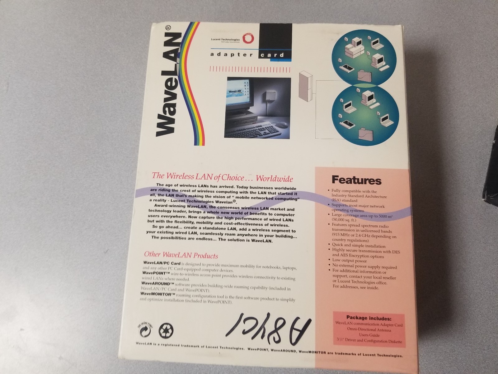 Wireles ISA WaveLAN/RoamAbout 2.4 Ghz/915 Mgz Lot of 3 Units - NEW!