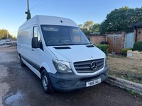 2016 MERCEDES-BENZ SPRINTER 3.5t High Roof Van WHITE DIESEL MANUAL