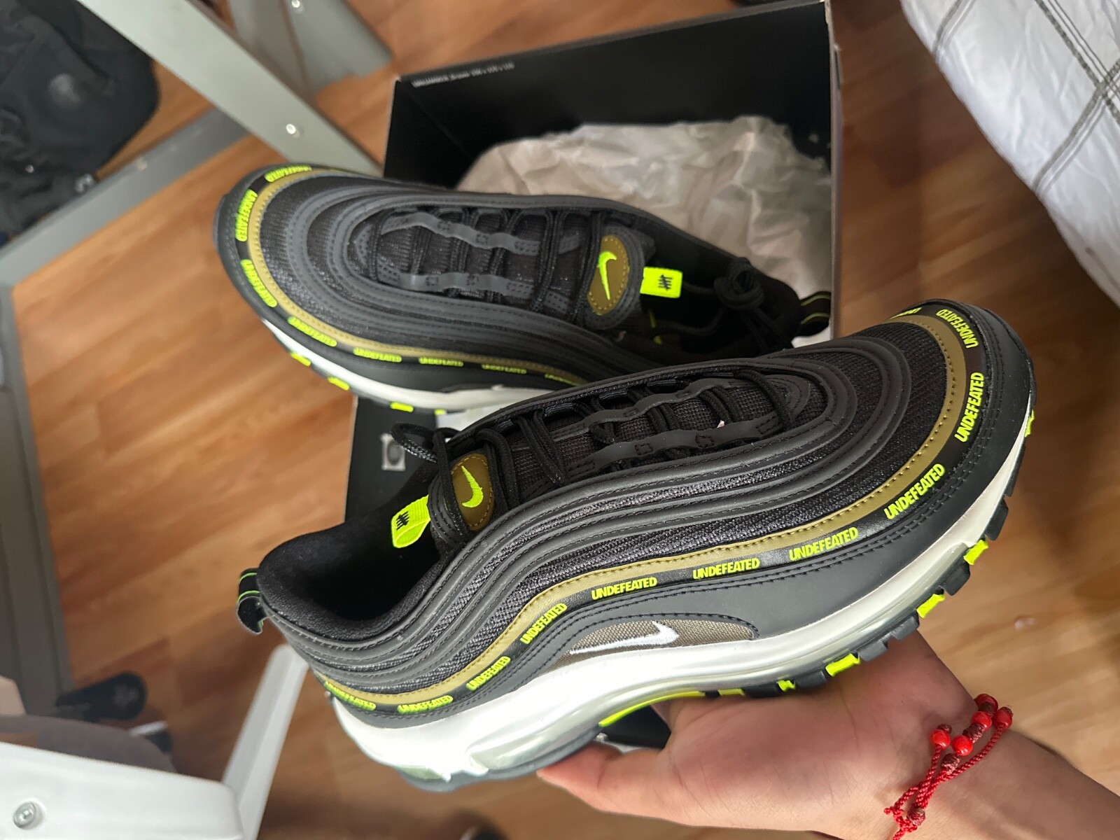 公式正規品!★AIR MAX 97 UNDFTD BLACK VOLT Buy Undefeated x Air Max 97 'Black Volt' - DC4830 001 | GOAT
