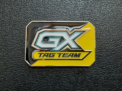 Pokemon Solid Metal Team Gx Marker Token Ebay