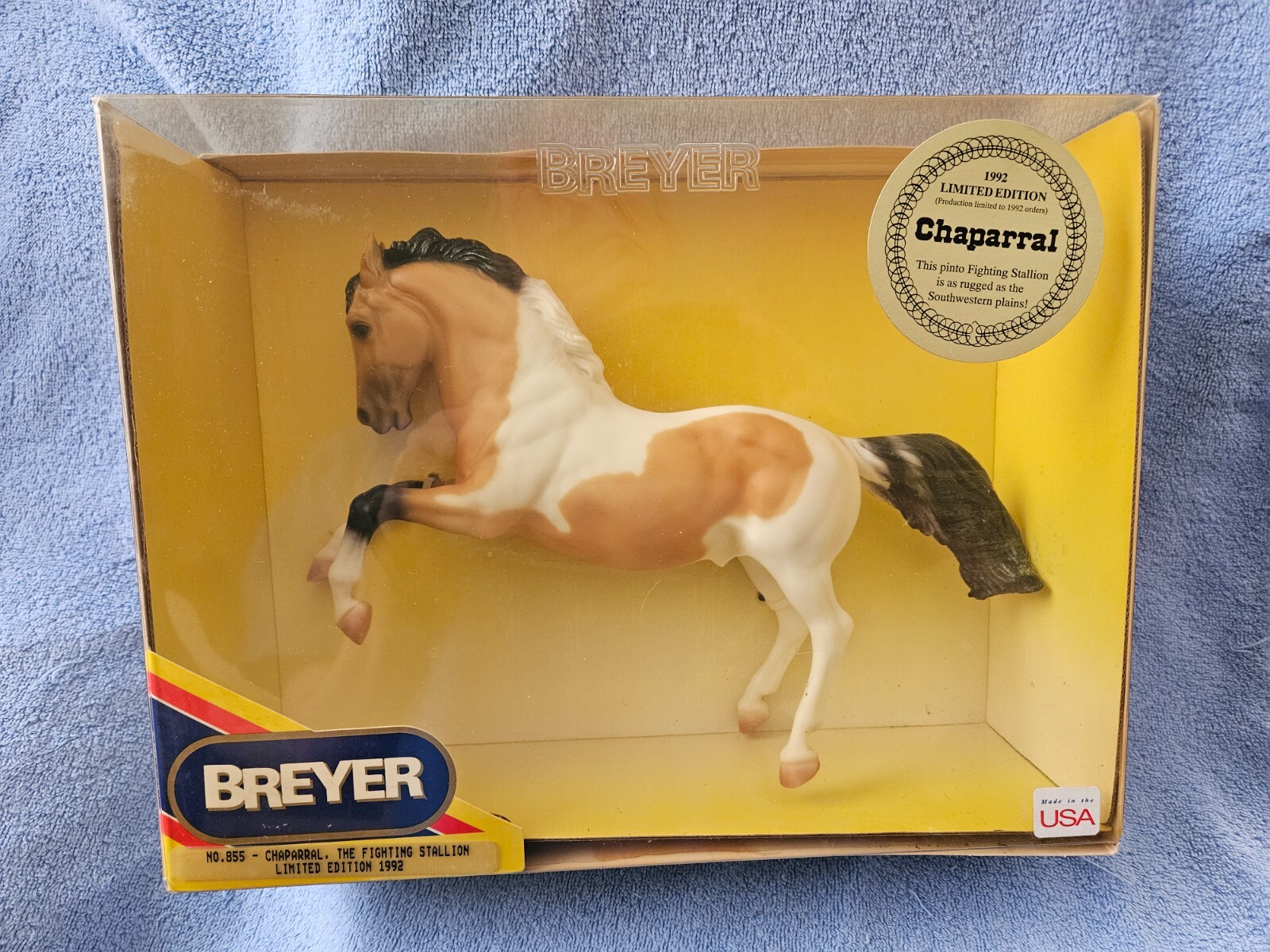 新品未使用　BREYERユニコーンスターダスト Breyer Horse 1146 Stardust Pearl Blue Unicorn Running