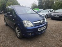 2009 Vauxhall Meriva 1.4i 16V Active Plus 5dr MPV Petrol Manual