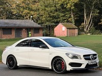 2014 [64] MERCEDES CLA 45 AMG 4MATIC AUTO TIPTRONIC WHITE SALOON EURO 6
