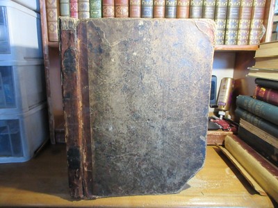 Old THE RAVEN BY EDGAR ALLAN POE Leather Book 1845 THE NEW WORLD RARE ANTIQUE ++