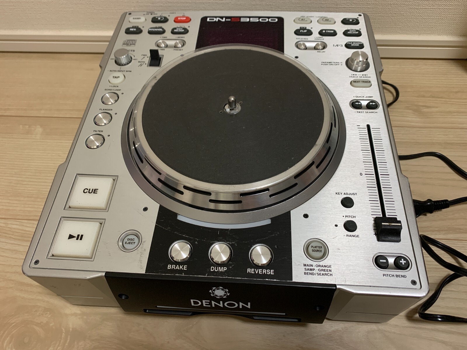 【動作確認済み】DENON DN-S3500 CDJ機材 DENON DN-S3500 DJ Turntable Compact Disc Player CD CDJ MP3