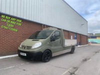 2009 (09) RENAULT TRAFIC PCLL29dCi 115 Platform Cab (NO VAT)